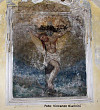 Affresco di crocifisso